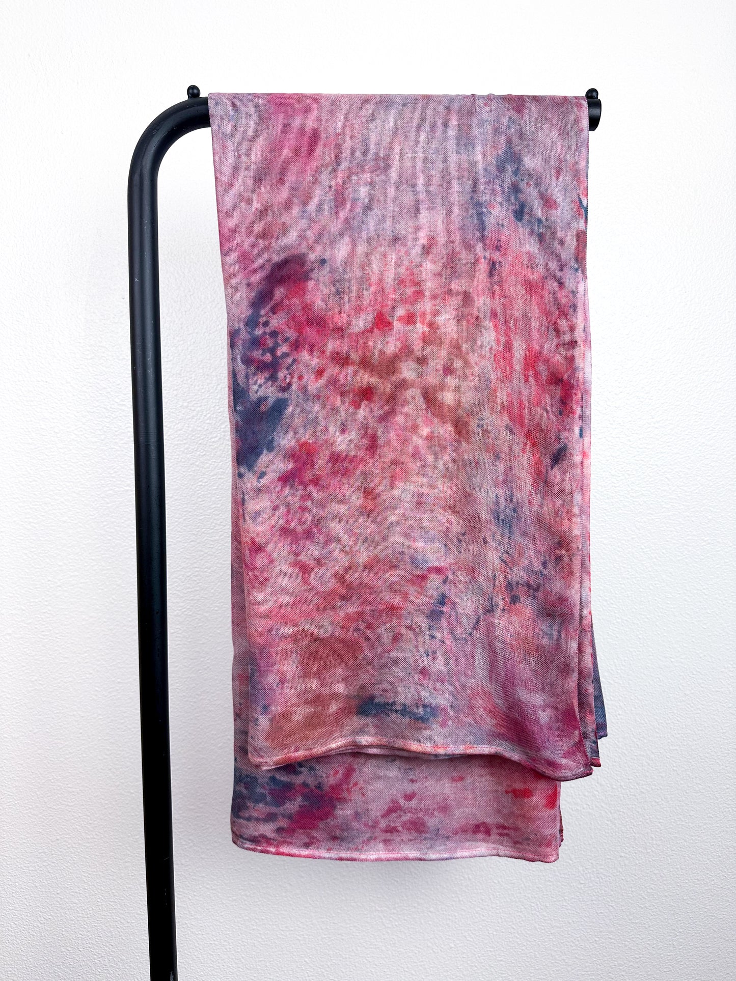 Hand-Dyed Gauze Scarf Watercolor Santiago