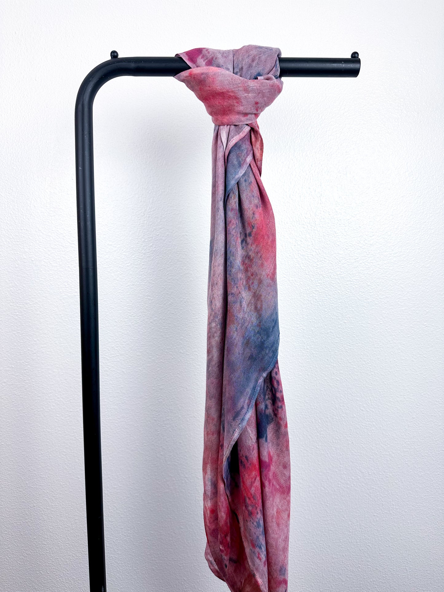 Hand-Dyed Gauze Scarf Watercolor Santiago