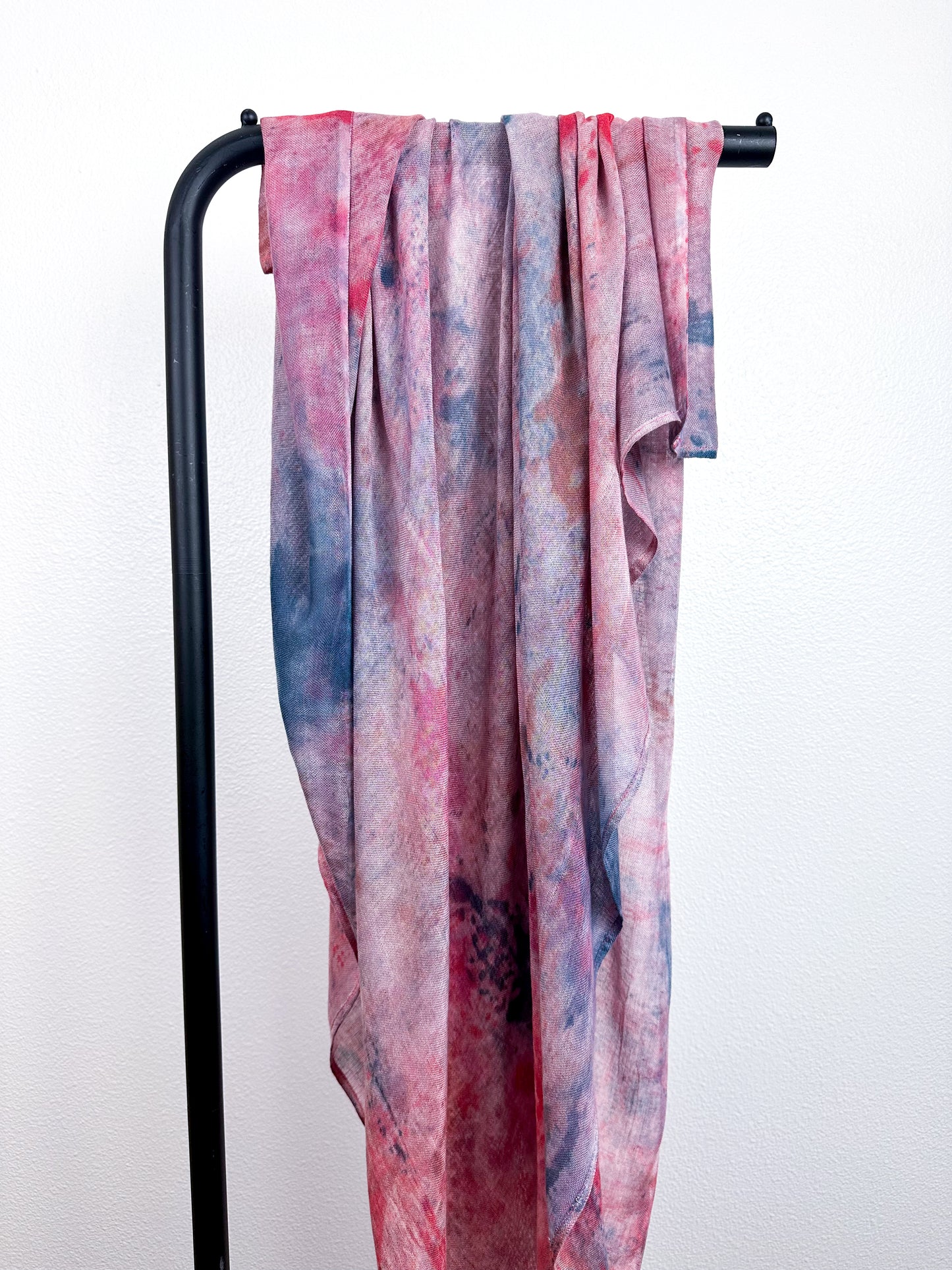 Hand-Dyed Gauze Scarf Watercolor Santiago