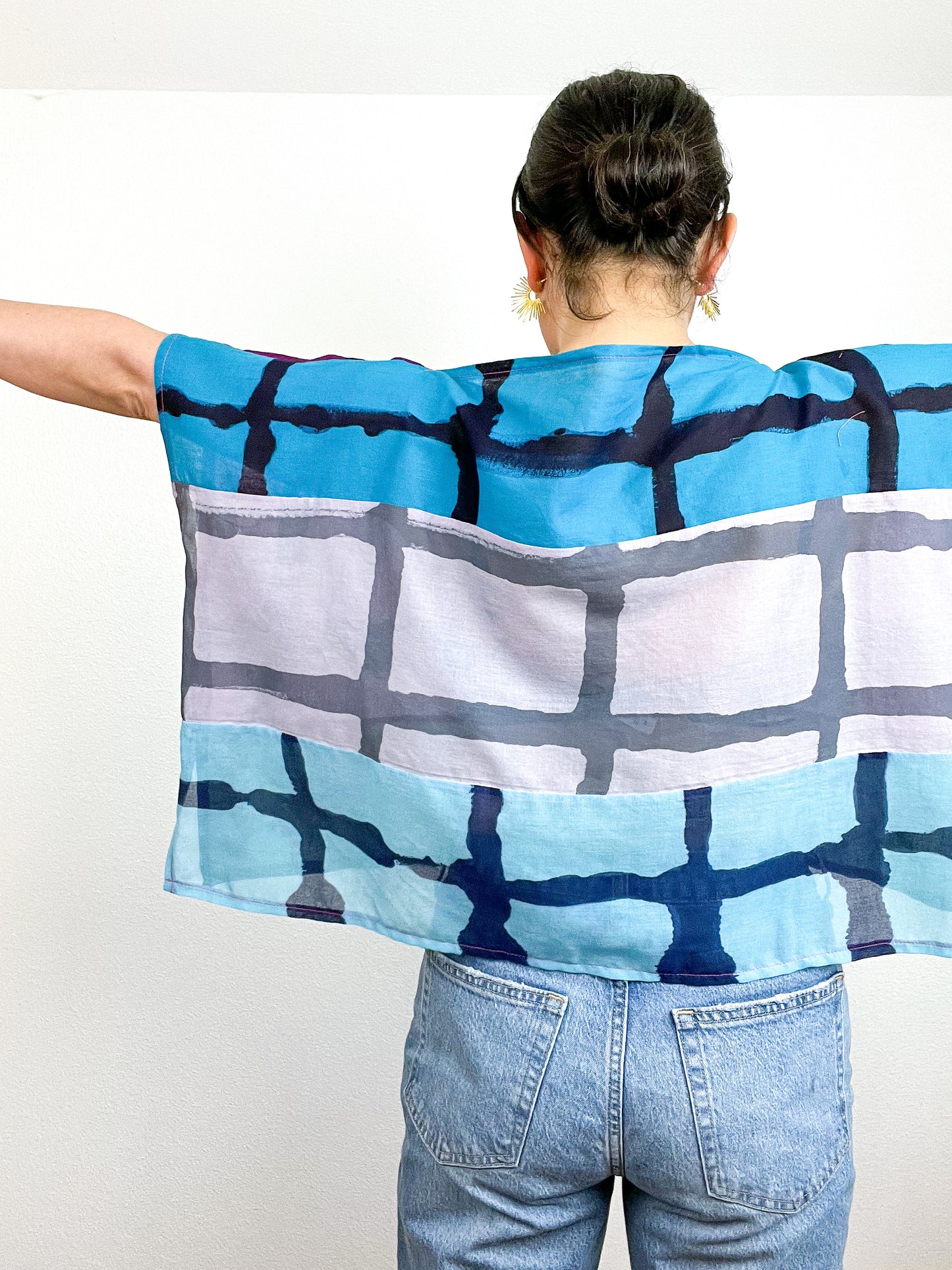 Scrappy Flip Crop Cotton Voile Patchwork