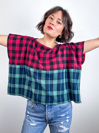 Scrappy Crop Plaid Flannel Mix 2