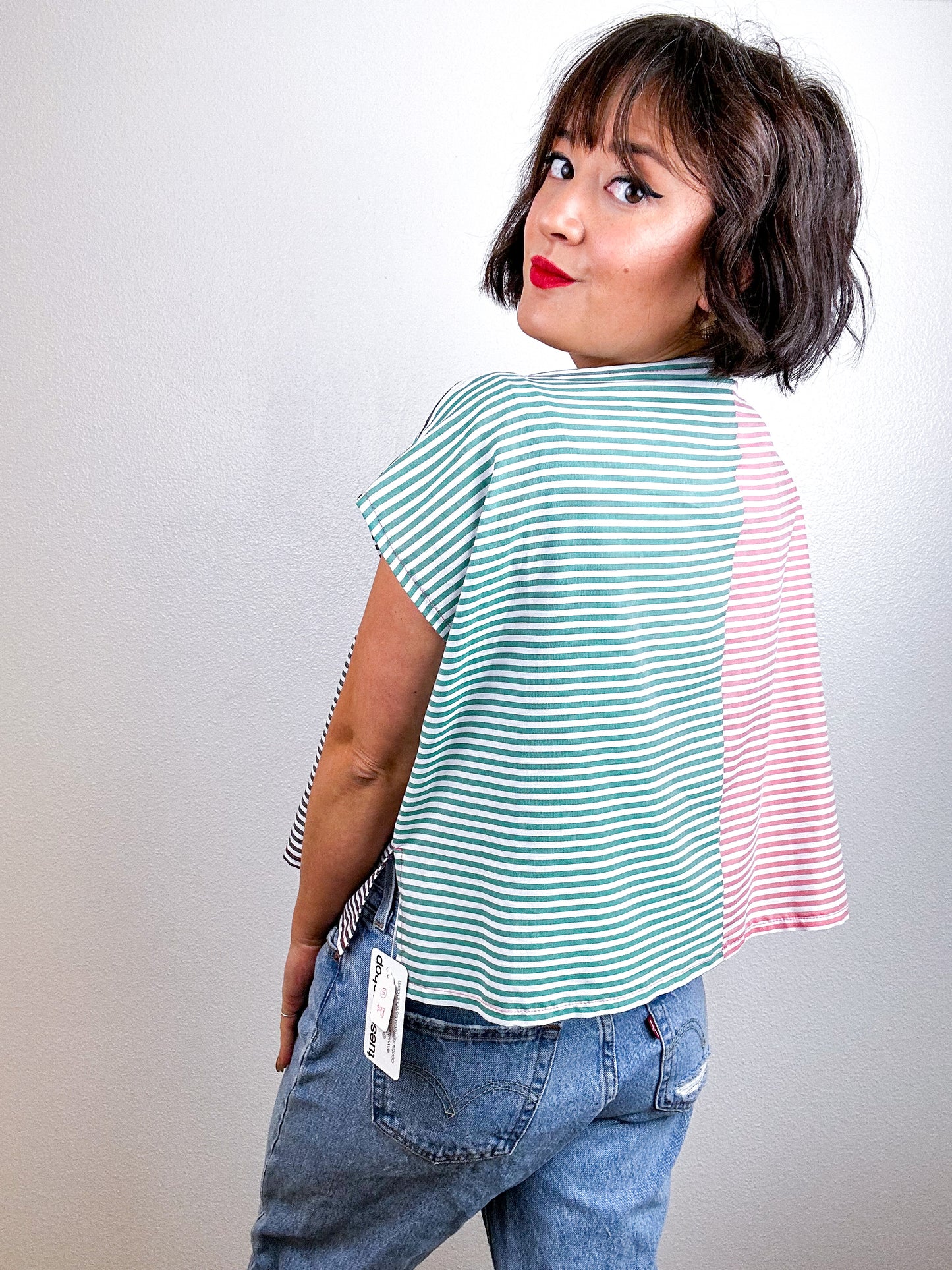 Mixed Stripe Cotton Crop