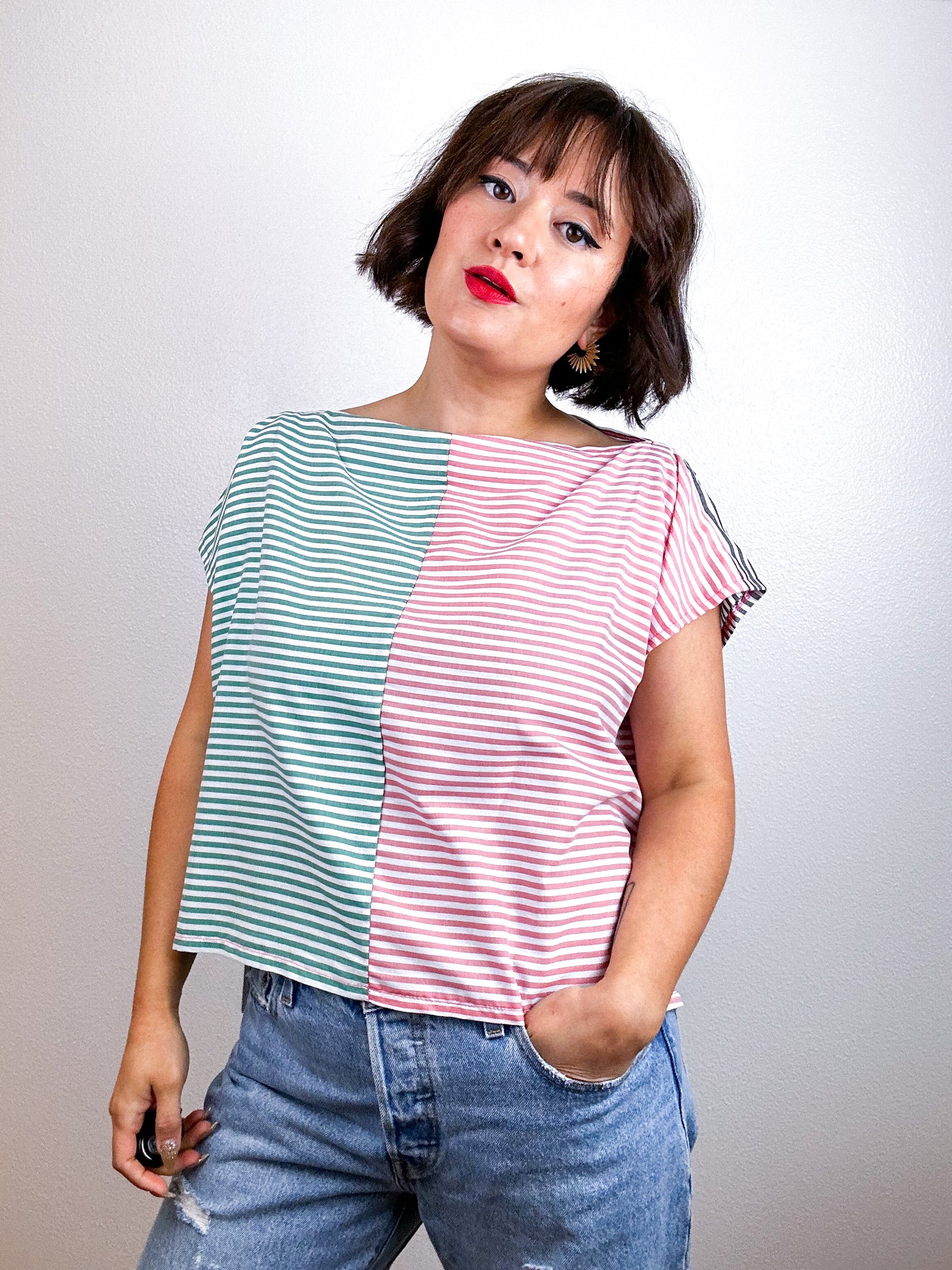 Mixed Stripe Cotton Crop