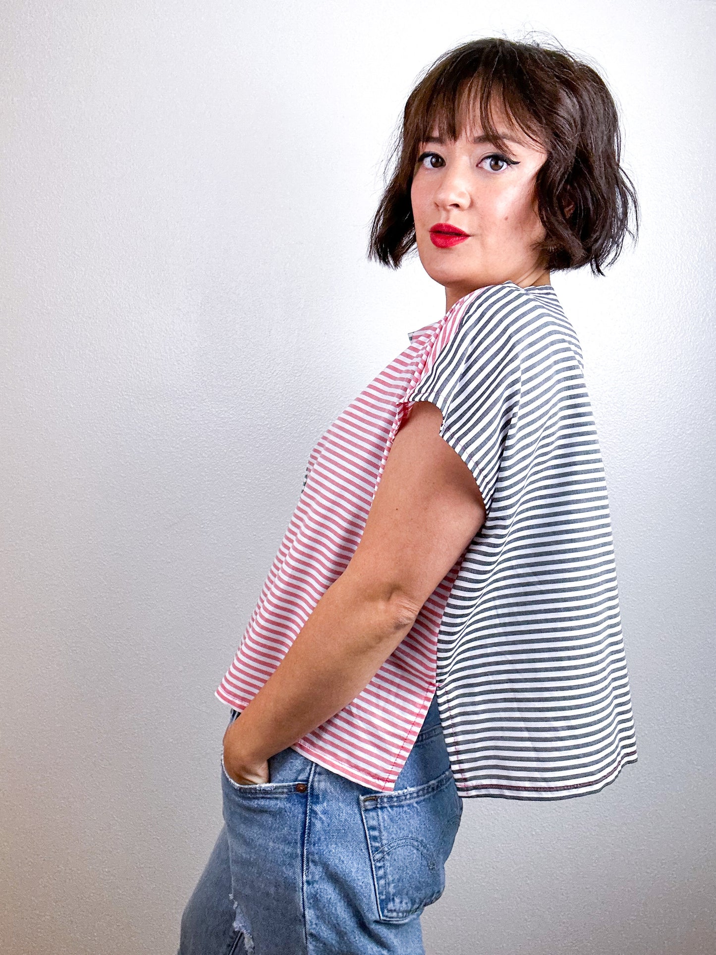Mixed Stripe Cotton Crop