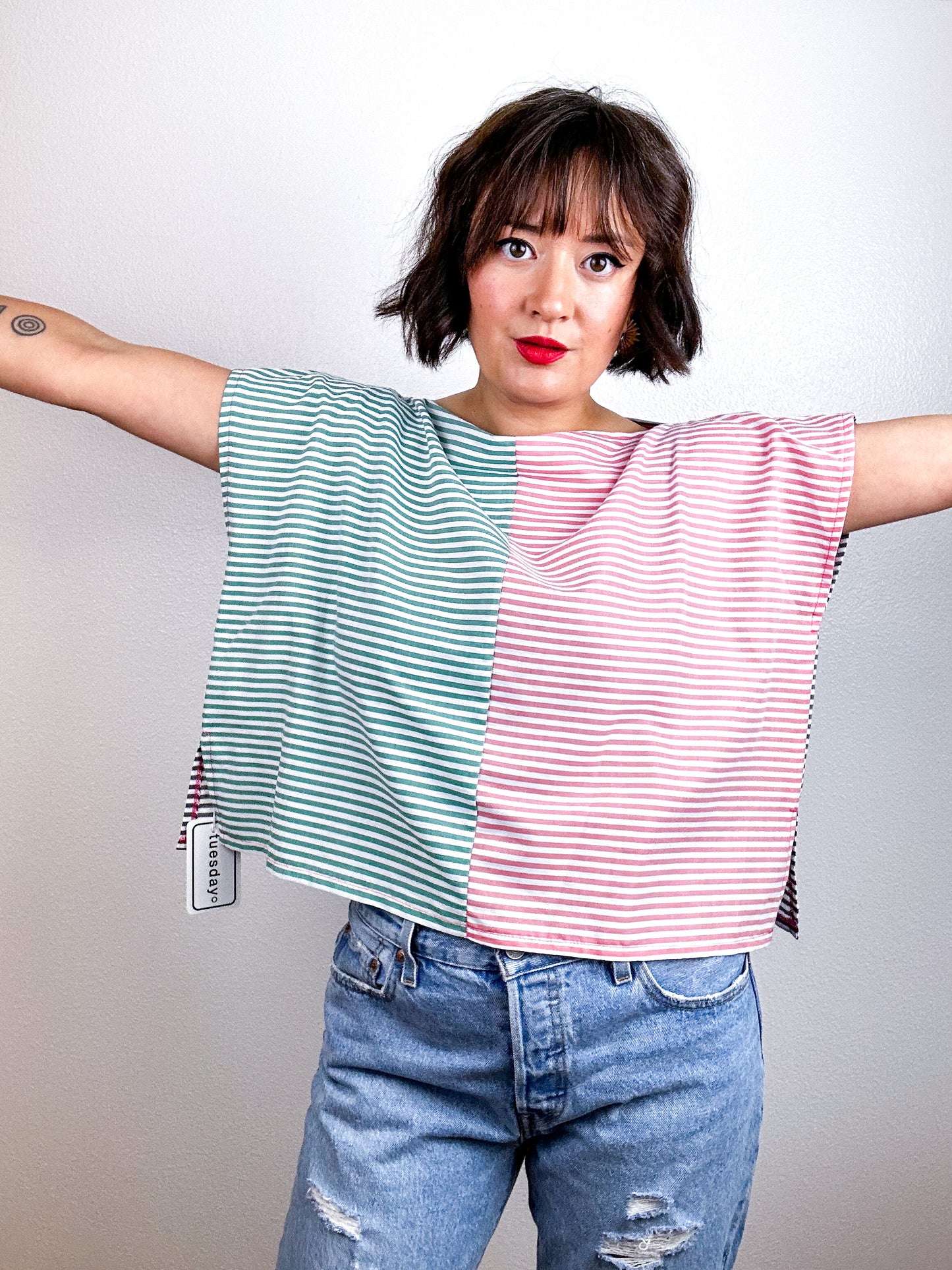 Mixed Stripe Cotton Crop
