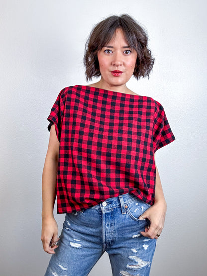 Scrappy Crop Plaid Flannel Mix 2
