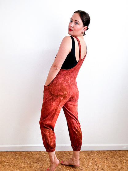 Hand-Dyed Jumper Terracotta