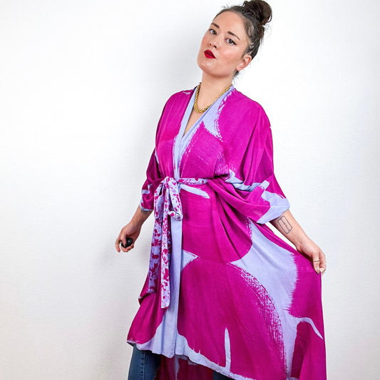 KRB Wedding High Low Kimono 1
