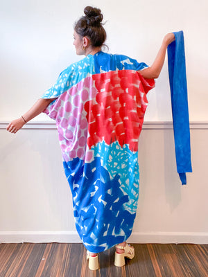 Limited Edition Hand-Dyed High Low Kimono Primary