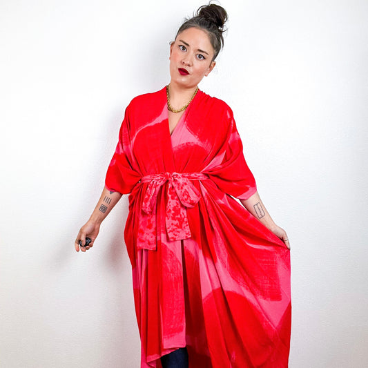 KRB Wedding High Low Kimono 2