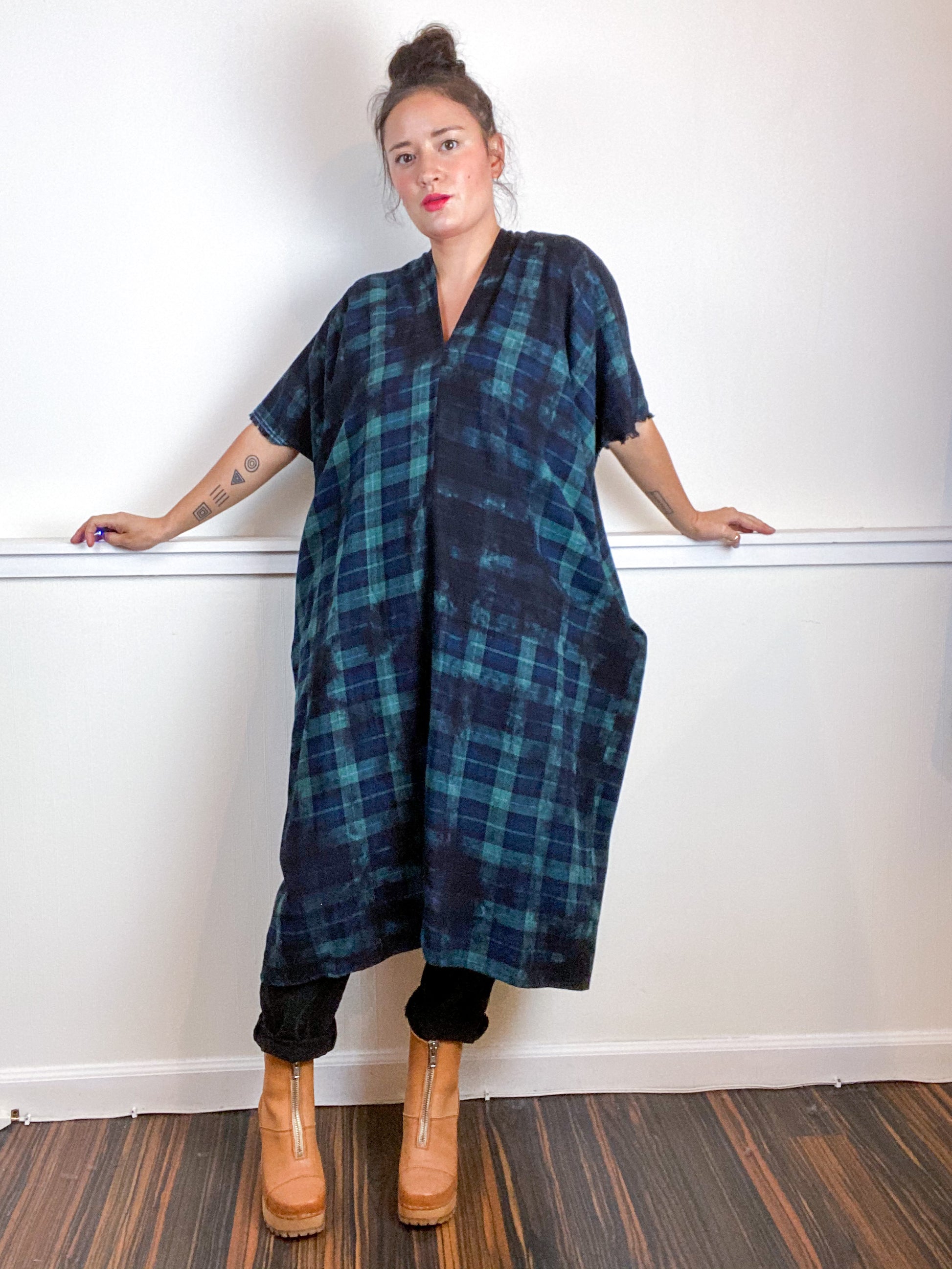 oversized smock dress Noble Smock Dress in Bordeaux Bordeaux / S