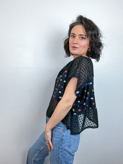 Scrappy Crop Multi Dots