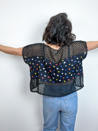 Scrappy Crop Multi Dots